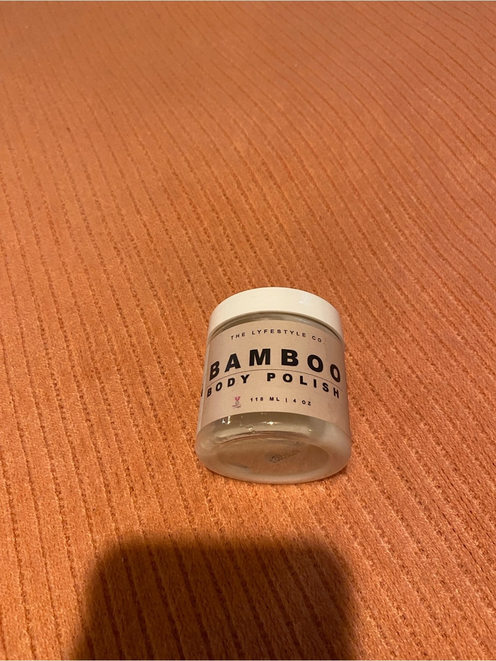 Bamboo Body Polish - White